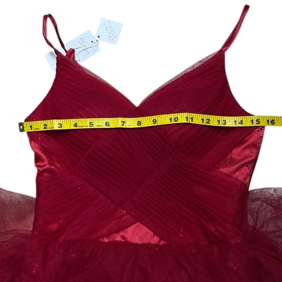 Colors Tiered Ruffle Prom Dress - Picture 10 of 13